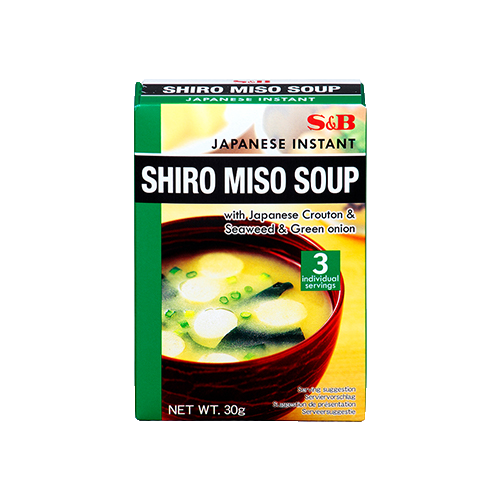 S＆B -Instant Japanese Soup Shiro Miso30g