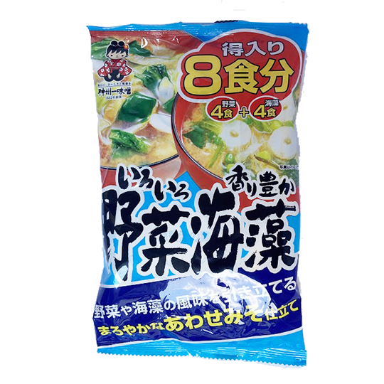 Shinshuichi - Instant-Misosuppe mit Gemüse und Wakame 156,4 g