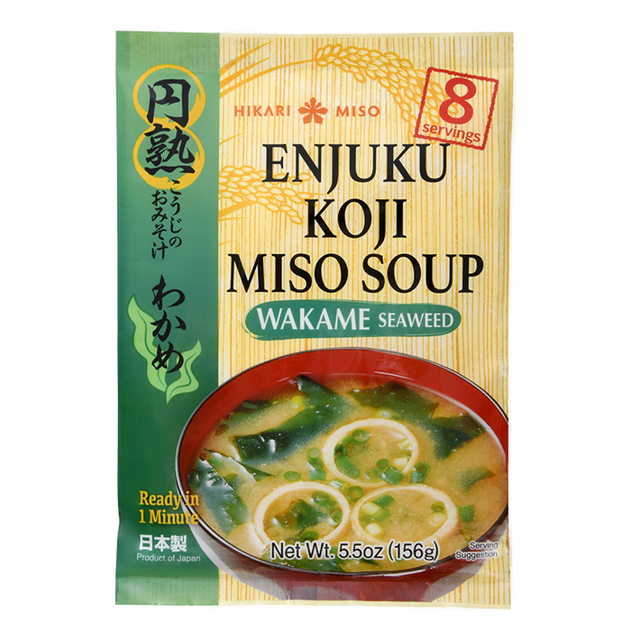 Hikari Miso - Enjuku Soup Miso Wakame 8x19.5g