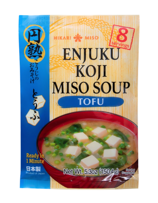 Hikari Miso - Sopa de tofu miso Enjuku 8x18.8g