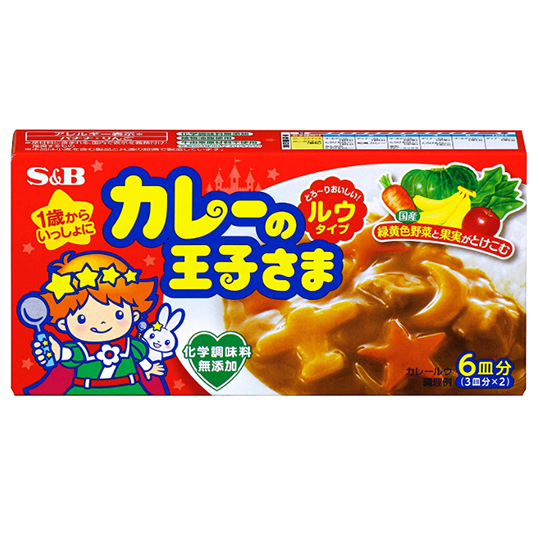 S&B - Prince Curry roux 80g