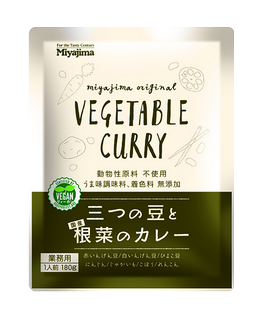 Miyajima Shoyu - Sauce Curry de trois haricots et de légumes racines 180g