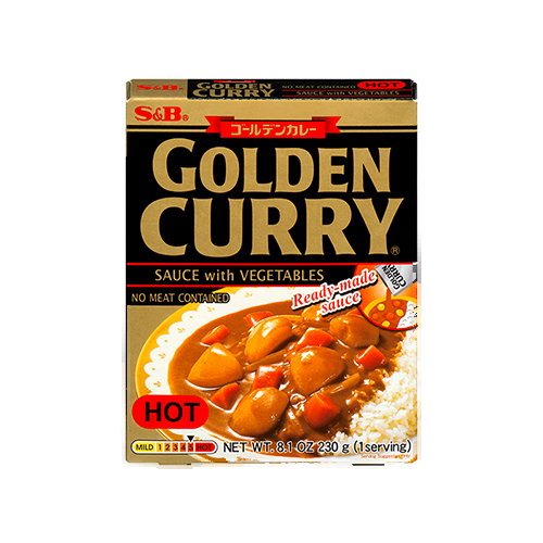 S&B - Curry Vegetal Dorado Karakuchi 230 G