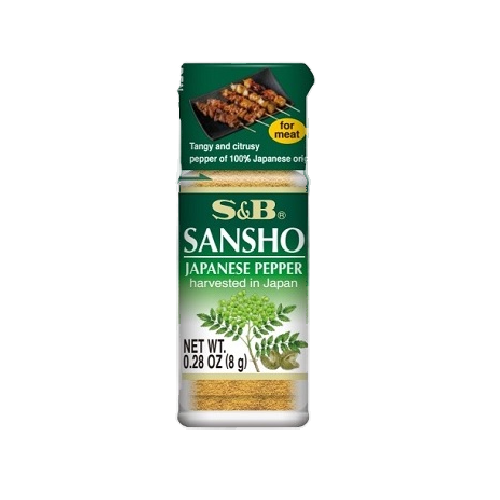 S&B - Sansho Japanese Pepper 8G