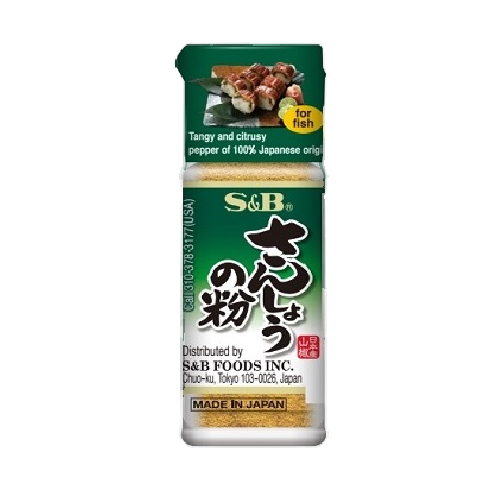 S&B - Sansho Japanese Pepper 8G