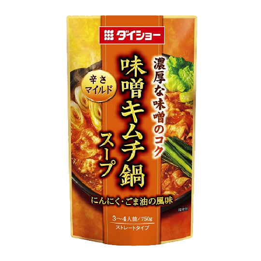ダイショー　味噌キムチ鍋スープ 750g