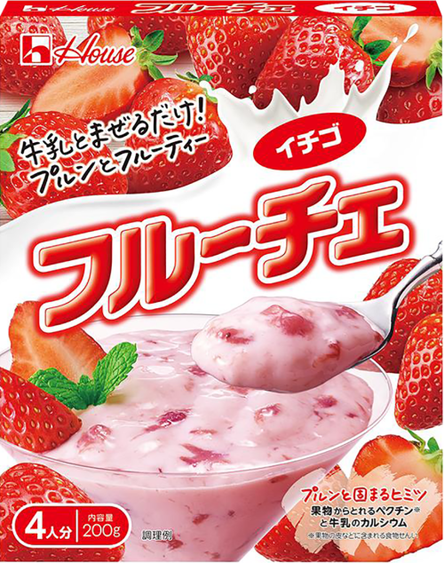House - Préparation pour yaourt à la fraise 200g