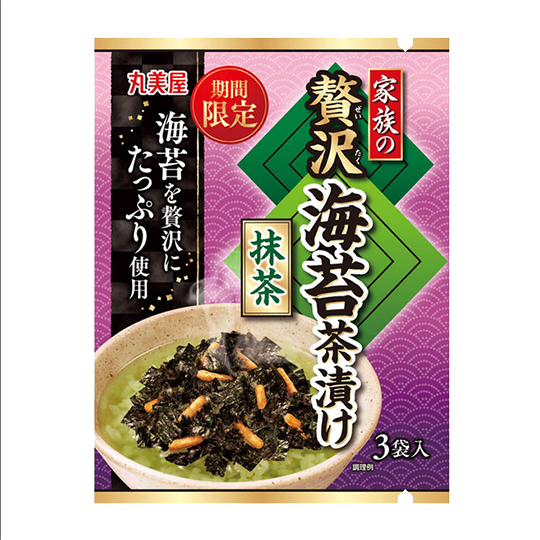 丸美屋　家族の贅沢海苔茶漬け　抹茶 19.2g