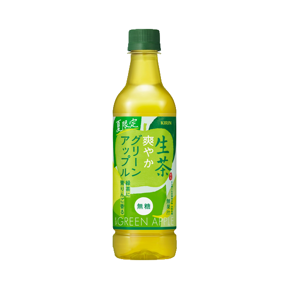 Kirin - Grüner Apfel frischer Tee 525ml | Kioko — KIOKO