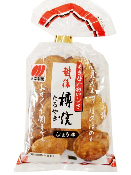 Sanko - senbei soy flavored rice crackers 96g