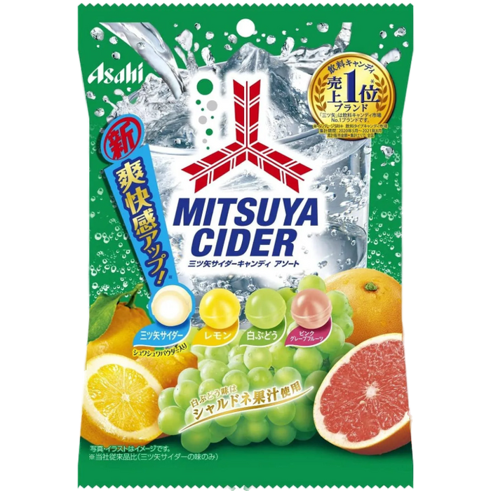 Asahi - Mitsuya Cider 112g candies