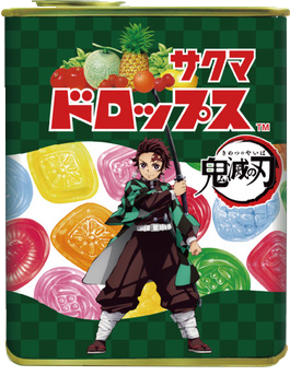 Sakuma Drops - Multifruit Candy Demon Slayer Kimetsu no Yaiba 80g