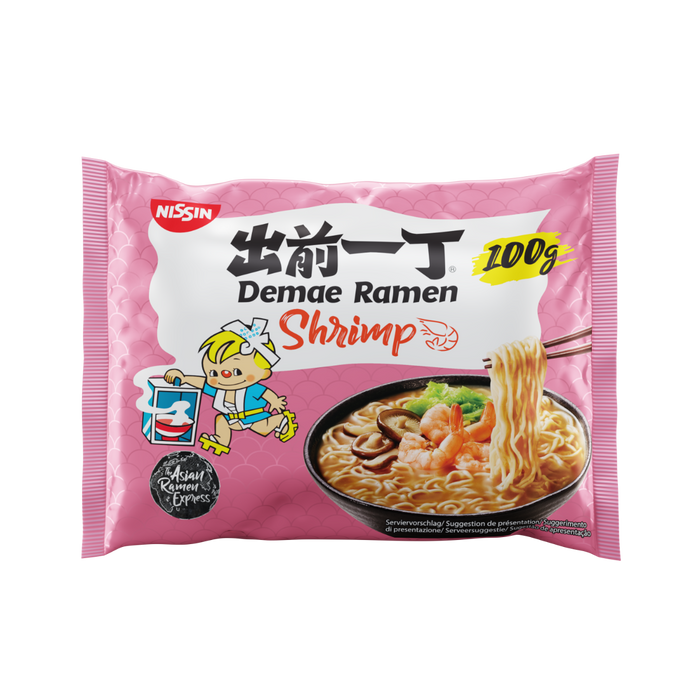 日清　出前一丁　エビ  100g/500ml