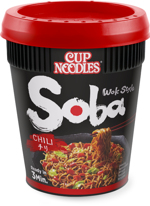 Nissin Japanese Noodles Yakisoba Cup Chile - 92 g