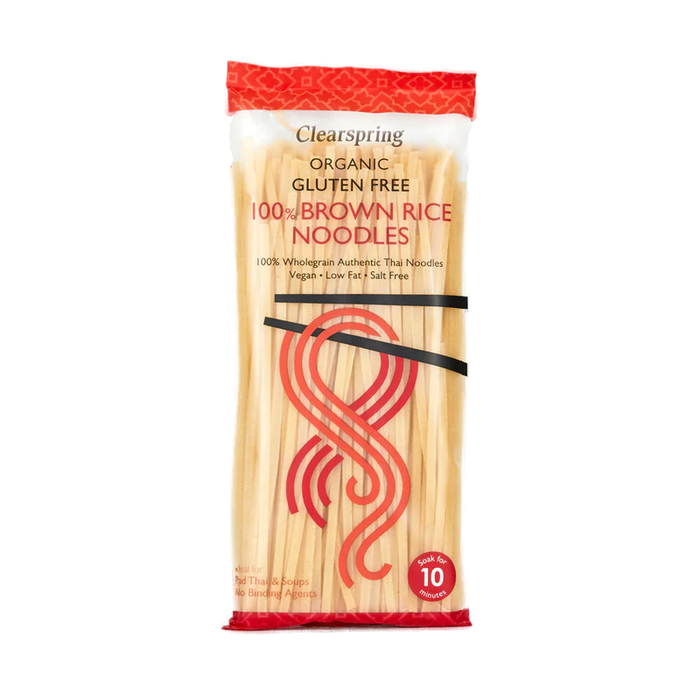 Clearspring - 100 % organic brown rice noodles without gluten 200g