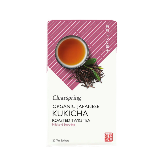 Clearspring - Kukicha japonais bio 20 sachets de thé 36g